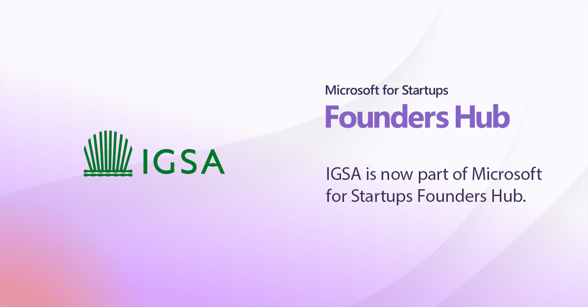 Microsoft for Startups Founders Hubに採択されました